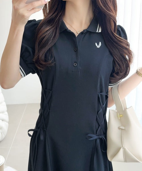 emytanpopo ⭐️レオナール　ポロシャツワンピース 花柄　ベルト 015_44477ac2-aa93-48aa-a1f3-