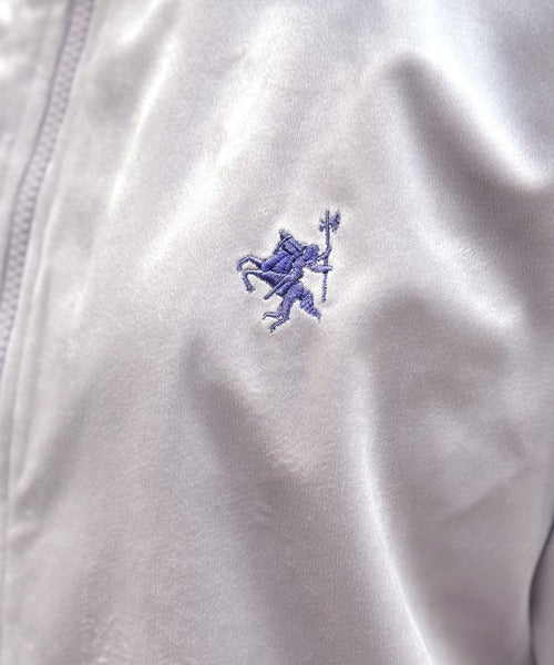 大人の旬スタイル！胸刺繍ベロアトラックジャケット ce1260042