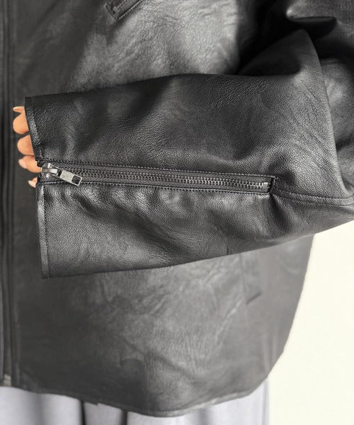 完売モデル♡KILLSTAR y2kヴィーガンレザー ダブルライダース