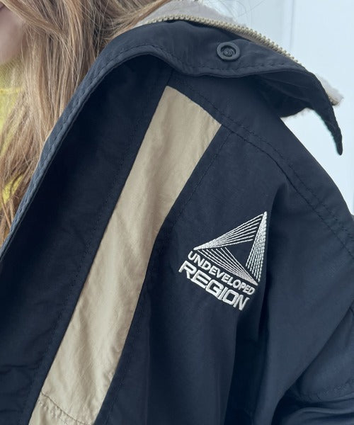 Javaジャバコラボ》トレンドライクNO.1。2wayリバーシブルジップアップ