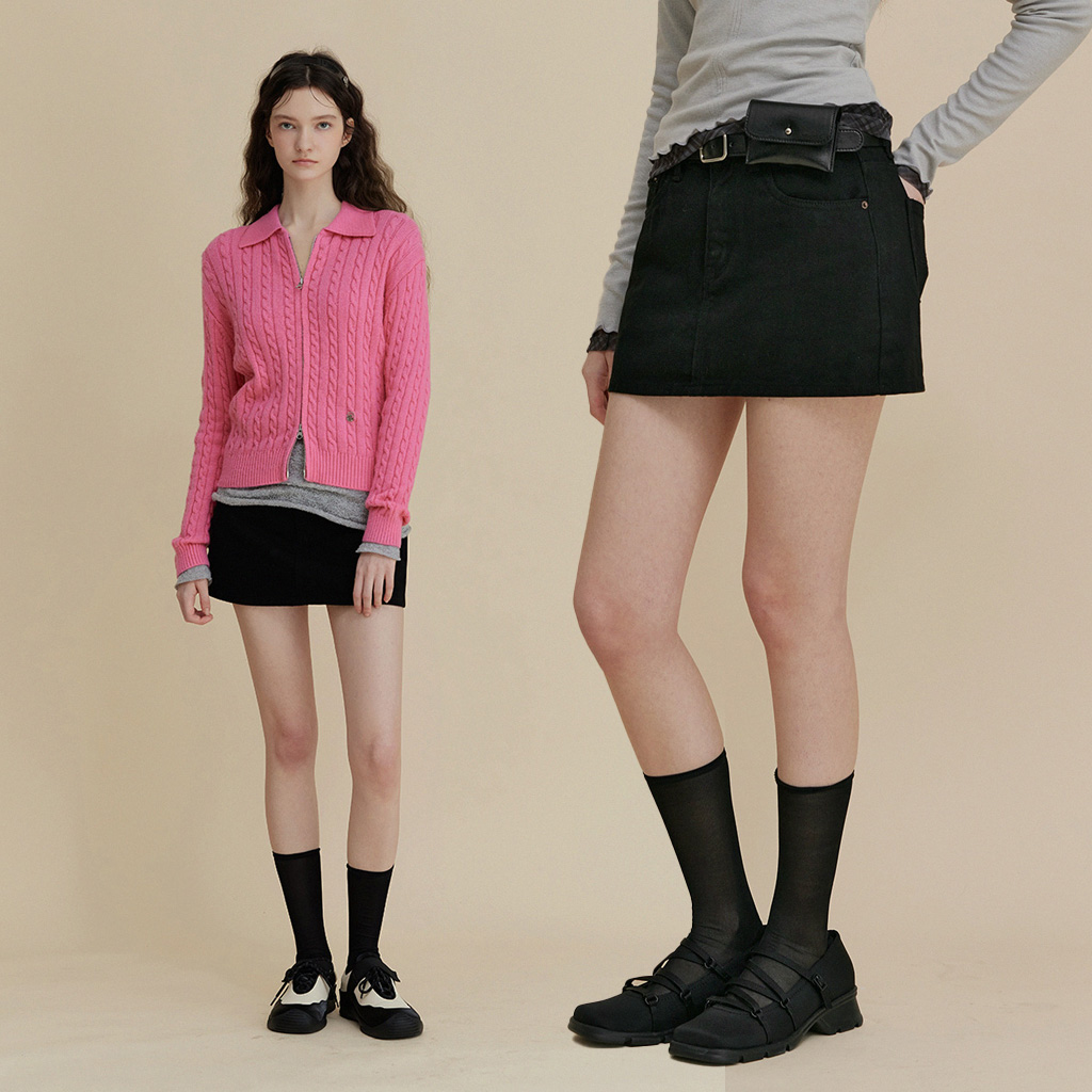 Bereca Cotton Mini Skirt Pants