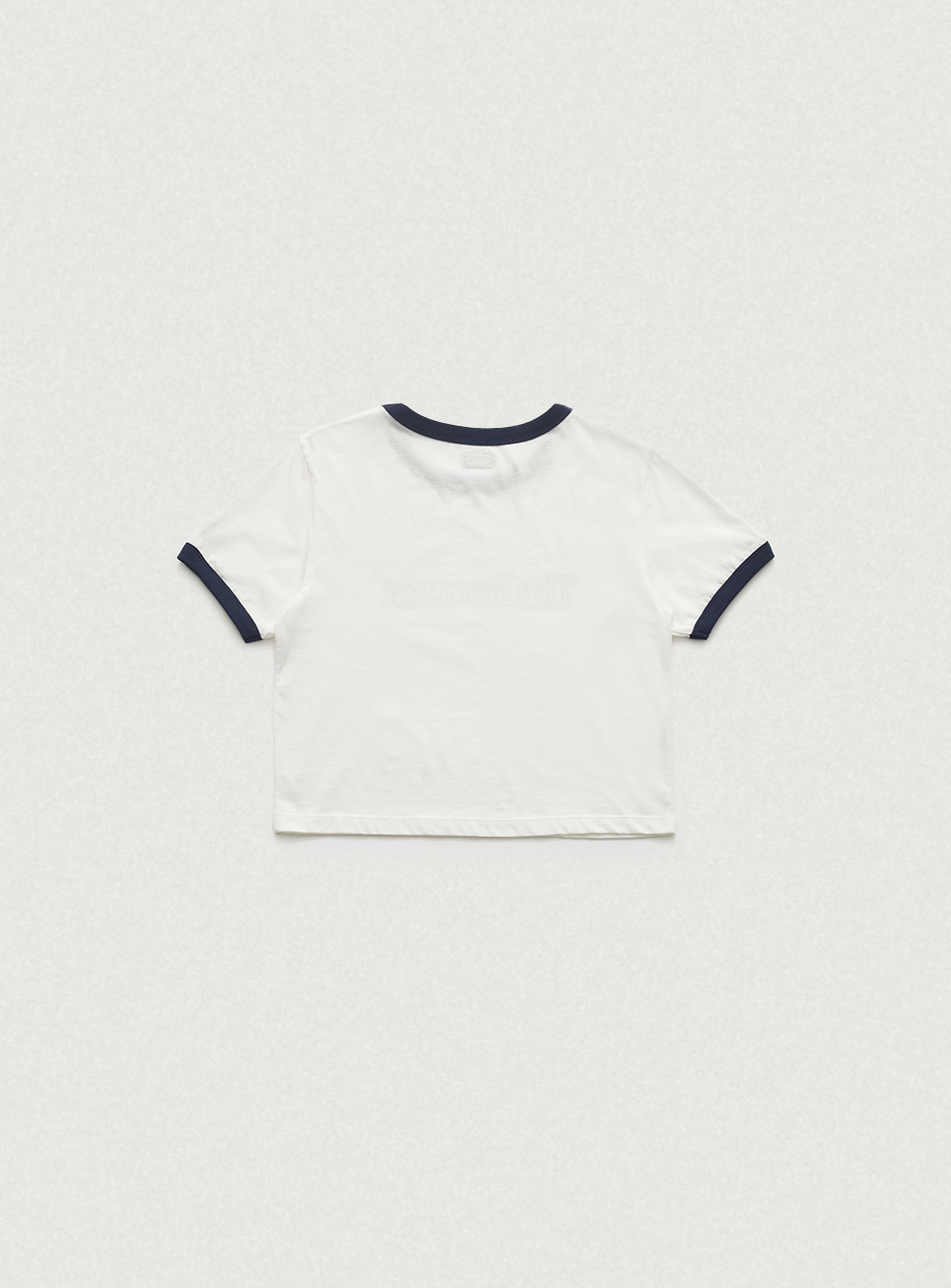 Basic Logo Ringer T-Shirt_White | ファッション通販サイト NUGU