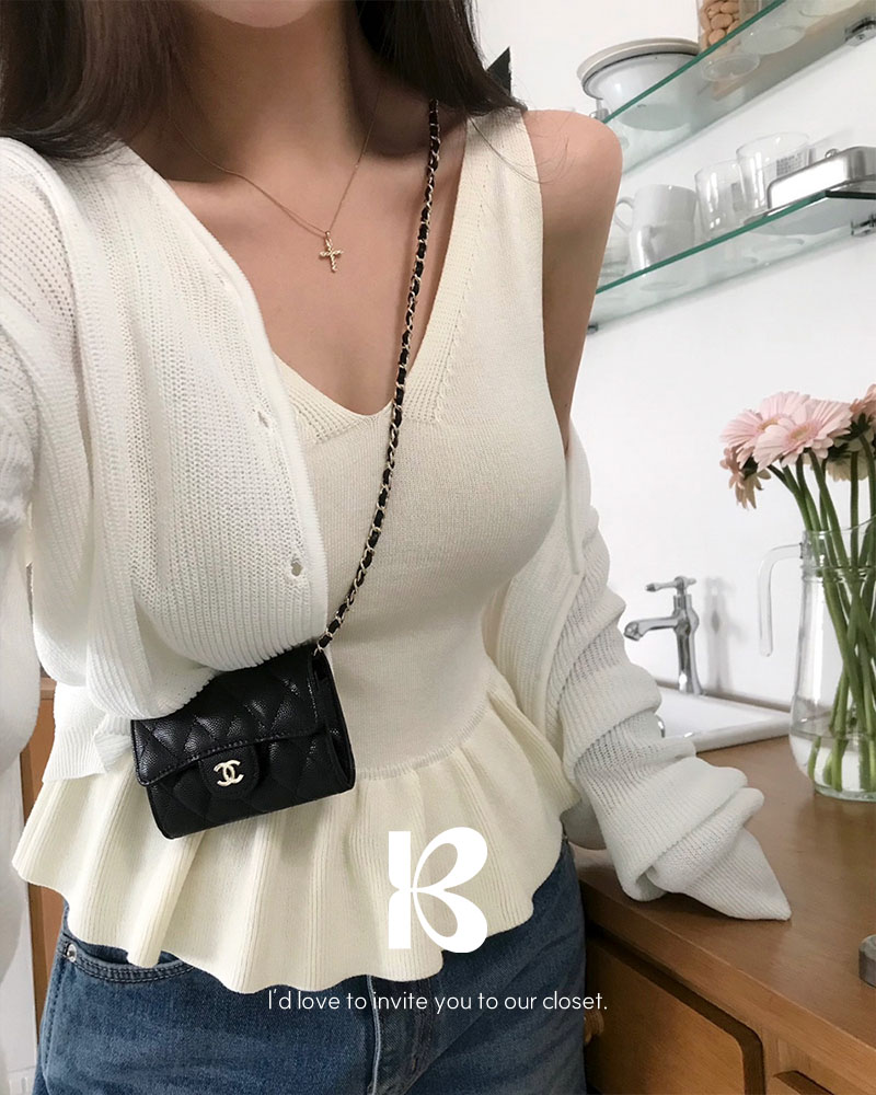 Louis Vuitton  ルイヴィトン シルクラッフルリブニットキャミソール Louis Vuitton ルイヴィトン シルクラッフルリブニット