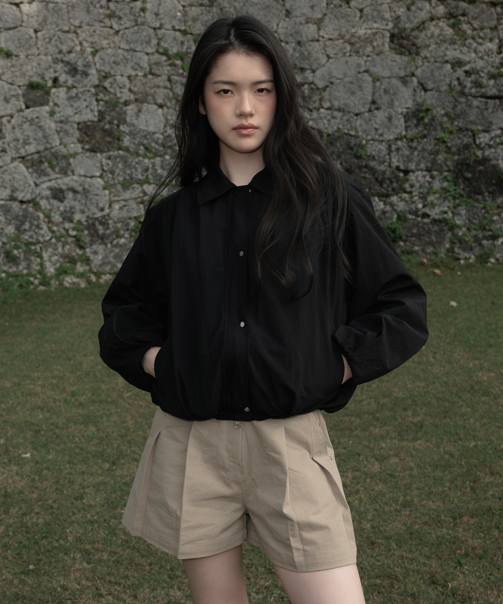 Volume Bomber Jacket [Black]