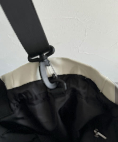 JaVa ジャバコラボ》毎日の相棒バッグ！メッシュ使い巾着2WAYリュック