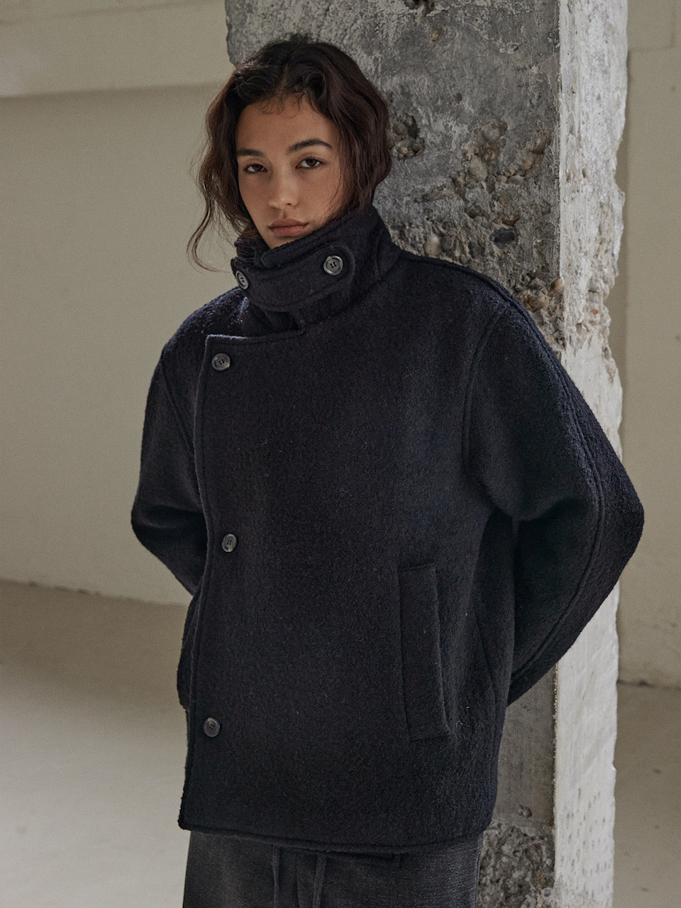 【購入特典】CLASSIC DUFFLE COAT_BLACK