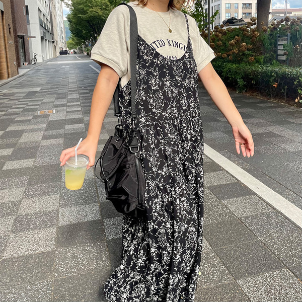 花柄キャミワンピース | ファッション通販サイト NUGU