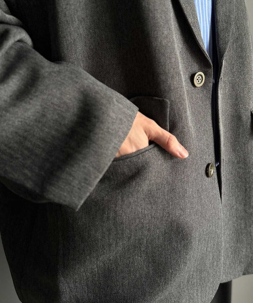 classical origin】「際立つ、風格。」袖タックオーバーサイズ