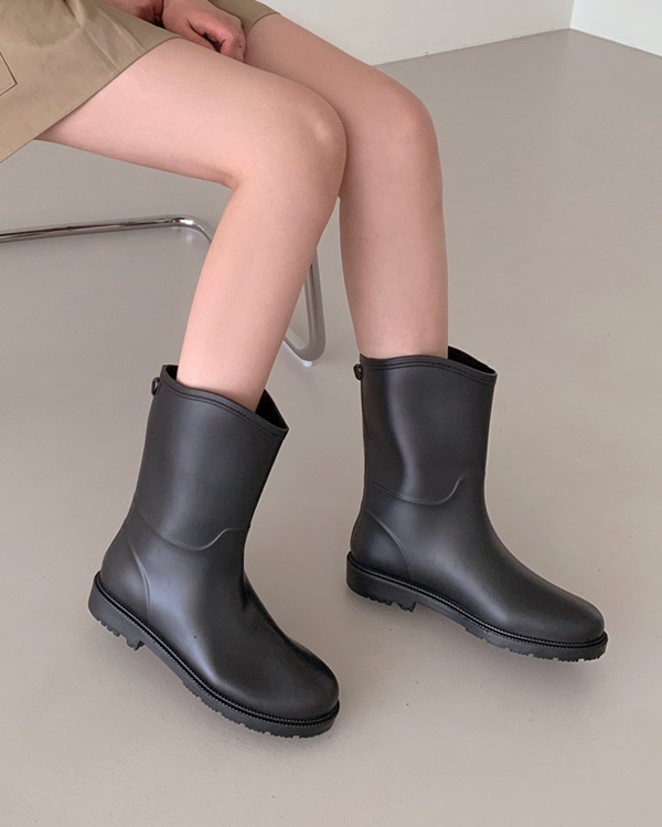 ミドルベーシックレインブーツ(2color)