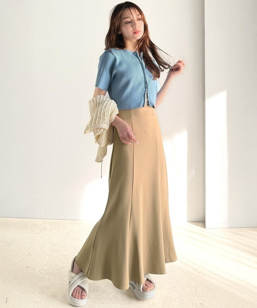 meer.ロングスカート Diosfront スカート スリットマーメイドロングスカート