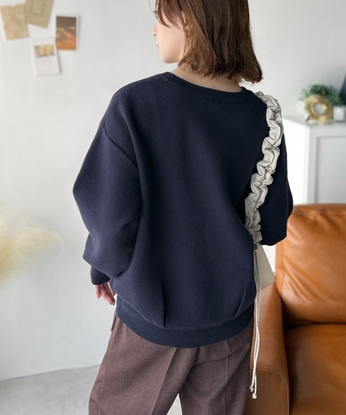 JaVaジャバコラボ》後ろタックで作る旬シルエット♪サガラ刺繍風ロゴ