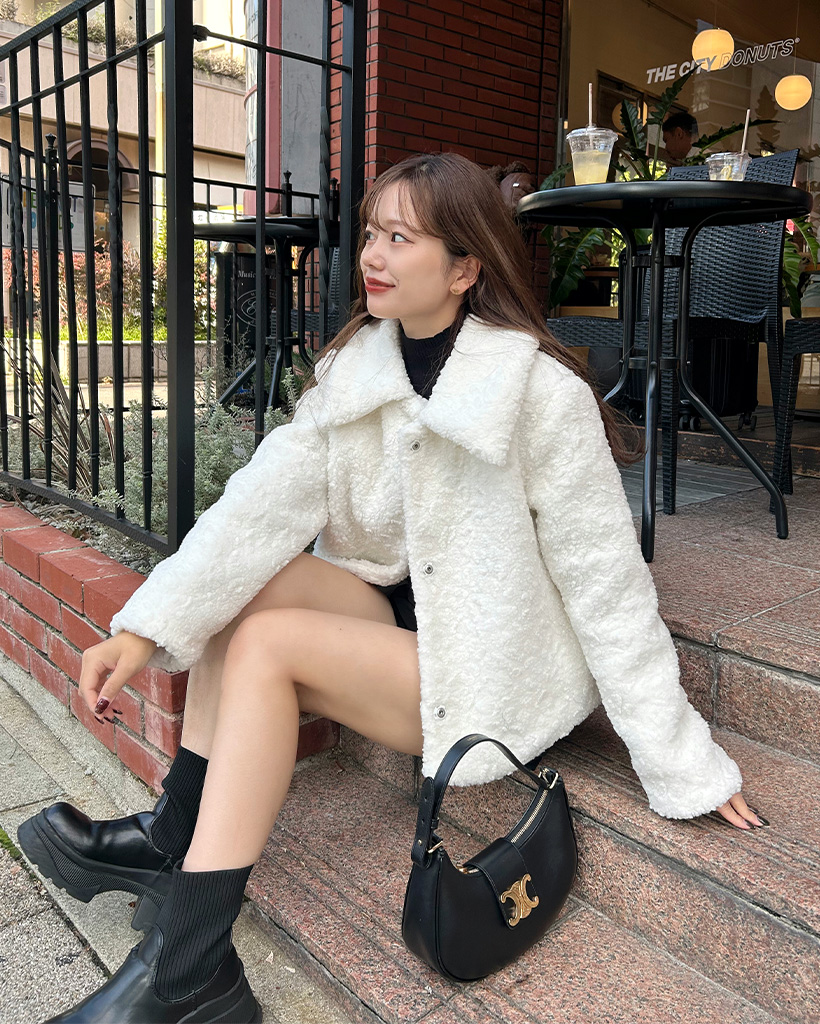 MORUさま Nature Pattern Jacquard Dress - ecru - Mame Kurogouchi