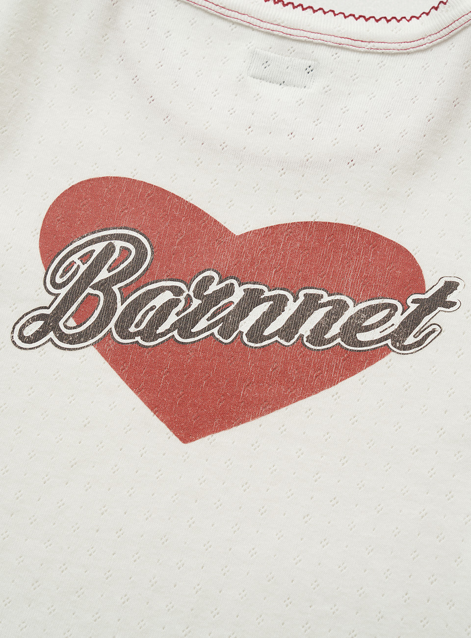 Heart Logo Top_White | ファッション通販サイト NUGU