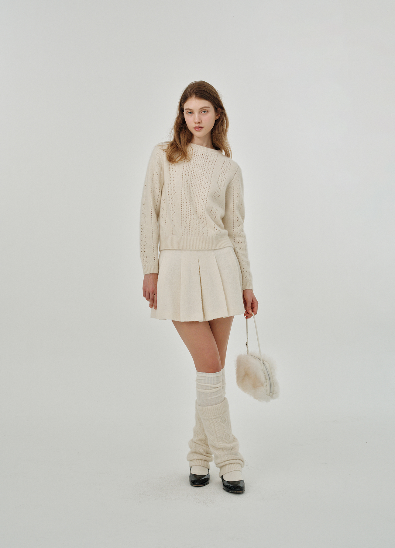 購入特典】Bouclé Blair Pleated Mini Skirt - black | ファッション 購入特典】Bouclé Blair Pleated Mini Skirt - black | ファッション