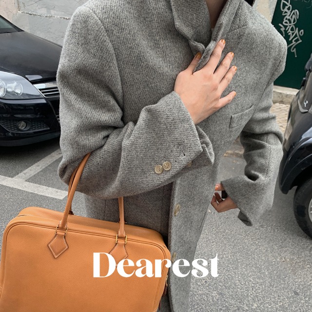 Maybebaby Dearest グレー テーラードジャケット