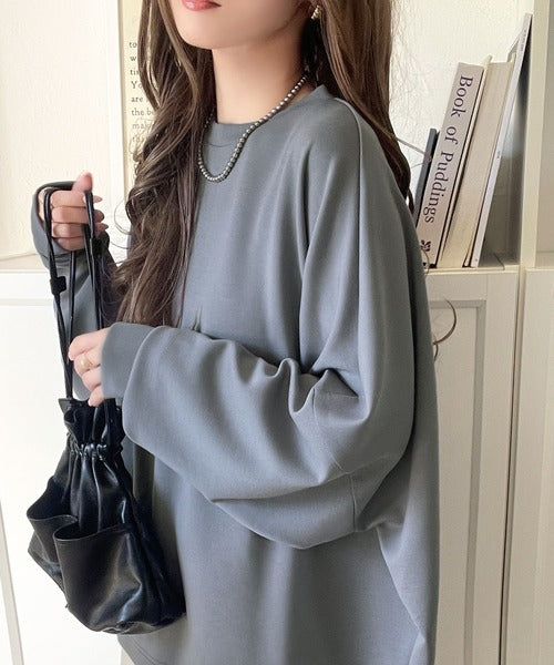 JaVaジャバ コラボ》上品な抜け感と艶感◎ドルマンダンボール素材