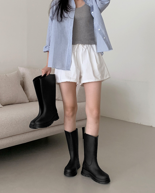 oganeHUNTERBOOT  ロングレインブーツ ポケッタブルロングレインブーツ』