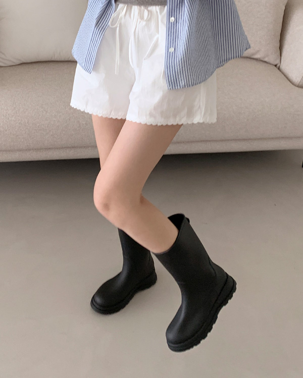 みろく ロング/ミドル] 厚底レインブーツ(2color) | ファッション通販