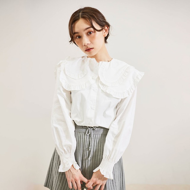 ラブリー♡フリルブラウス フリルラブリーブラウス | ファッション通販サイト NUGU