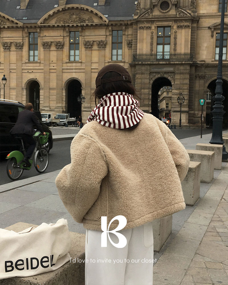 美品 FUR HOUSE リアルファーコート ブラウン サイズM相当*GD99 ファー/ムートンコート アウター レディース - セレクト