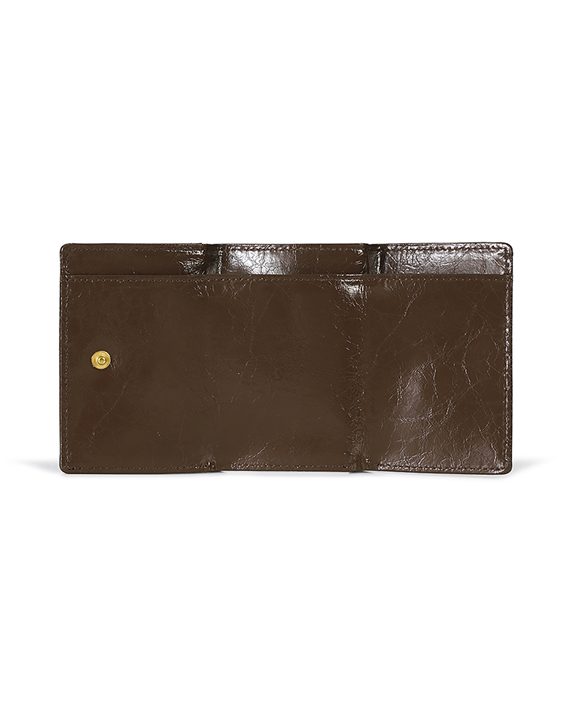 HEARTY TRIPLE WALLET - MOCHA BROWN | ファッション通販サイト NUGU