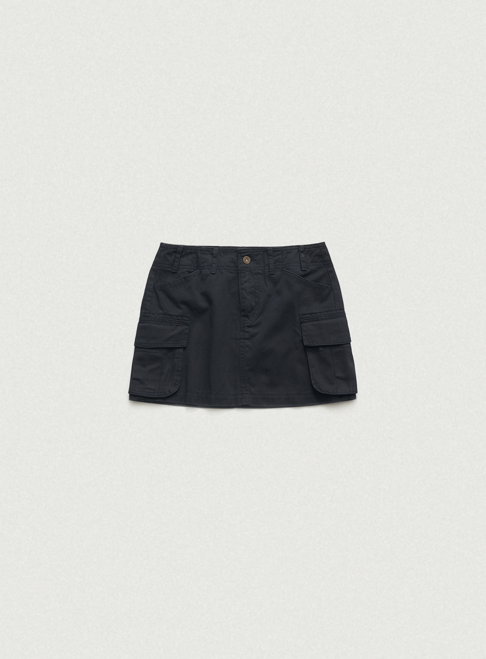 Navy Heather Cargo Mini Skirt | ファッション通販サイト NUGU