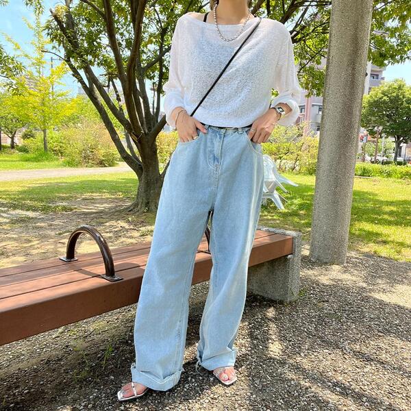 バックポケットハートデニムパンツ | ファッション通販サイト NUGU