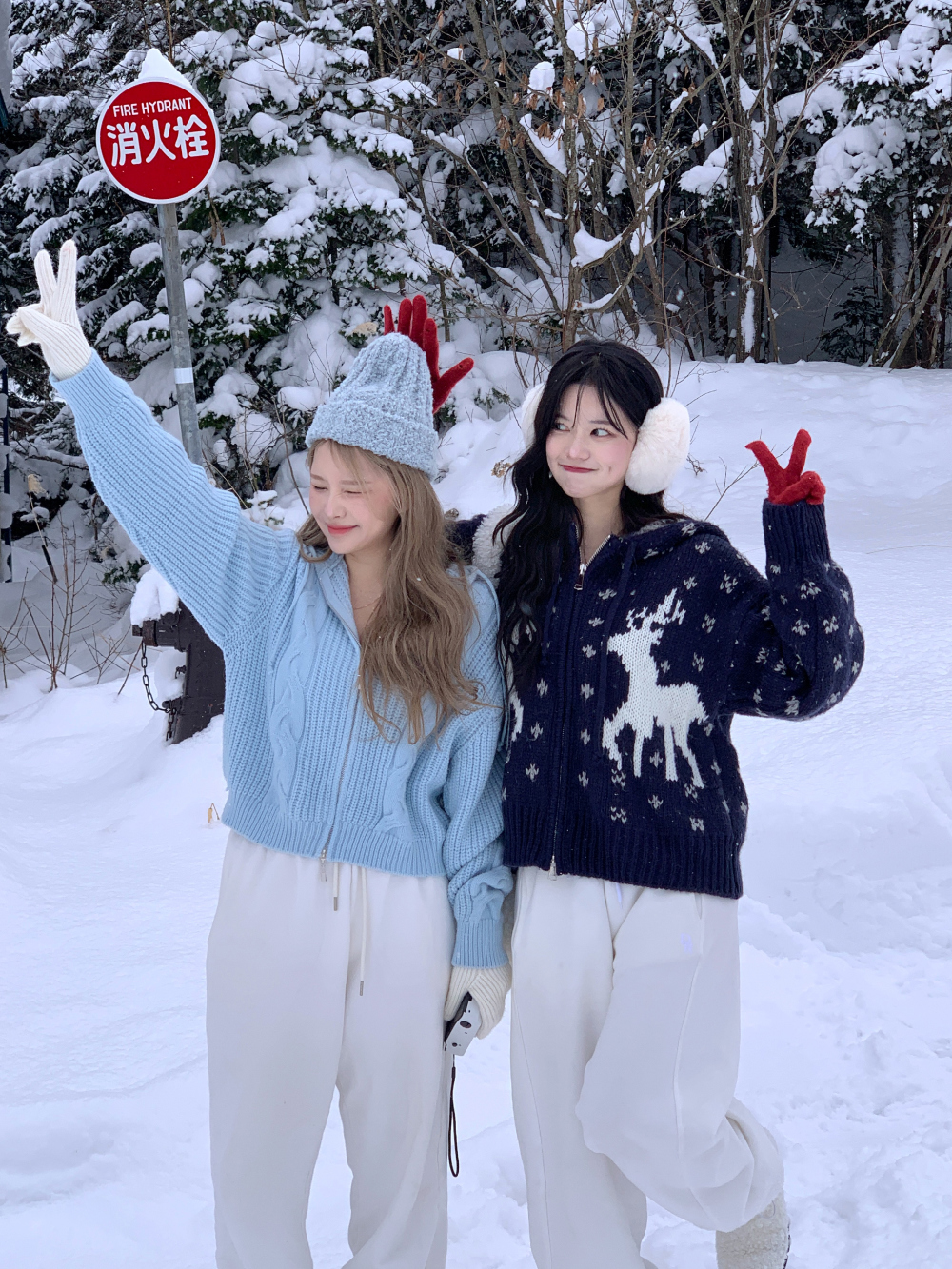 美品 45rpm ノルディック柄 フード ニット パーカー ウール ジップ XL La-gemme ニット セーター 「ユニセックス」 ノルディック柄 W