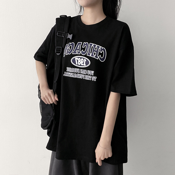 3色 ガールプリントTシャツ 半袖 カジュアル ゆったり クール 楽天市場】プリント Tシャツ トップス レディース カジュアル