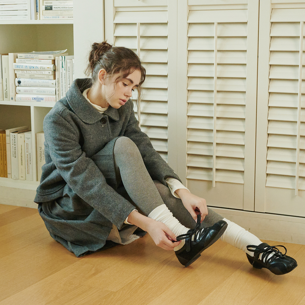 [NEW COLOR!] Lace Strap Maryjane - 4color