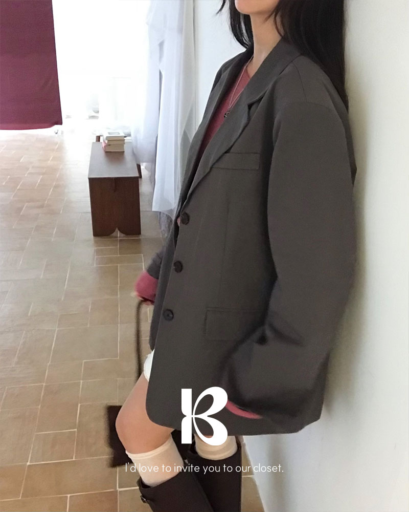 ORIGINAL] アンティークコットン オーバーサイズジャケット