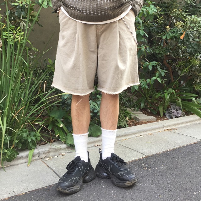ピグメントコットンバミューダパンツ