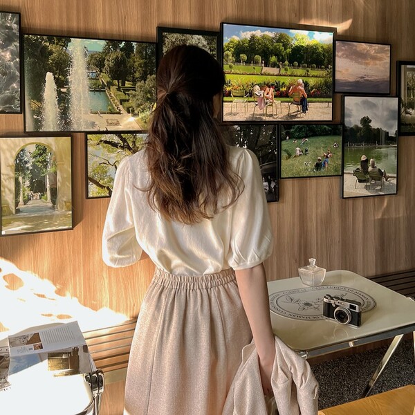 DANA PARIS ツイード ジャケット＆スカート セット　未使用に近いです DANA PARIS ツイード ジャケット＆スカート セット 未使用に近いです
