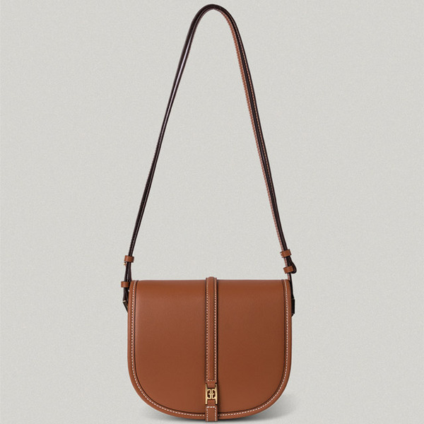 納得できる割引 FOLNUA CLASSIC LOGO POCHE BAG BROWN - STITCH | ファッション バッグ