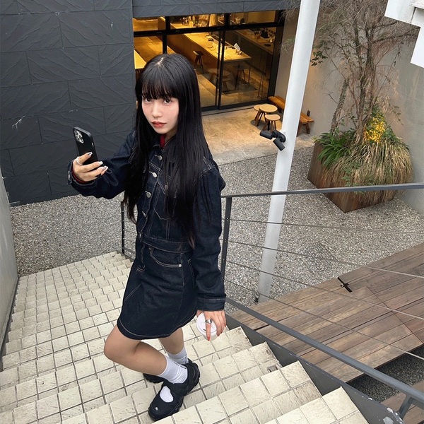 【GUMZZI】デニムジャケット×スカート上下セットアップto28816 1_UL2liNs.jpg