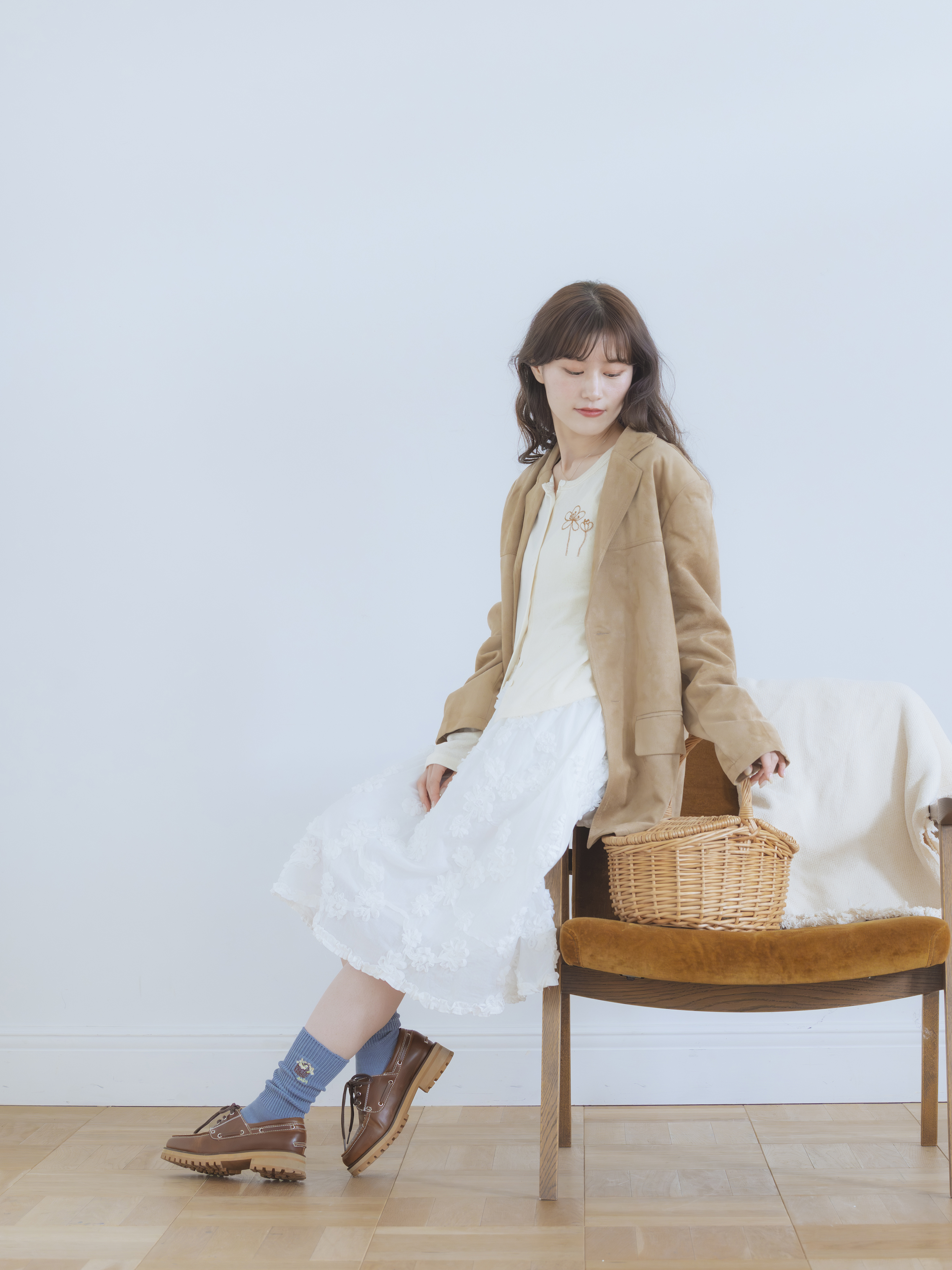 daisyデイジーオリジナル刺繍ソックス