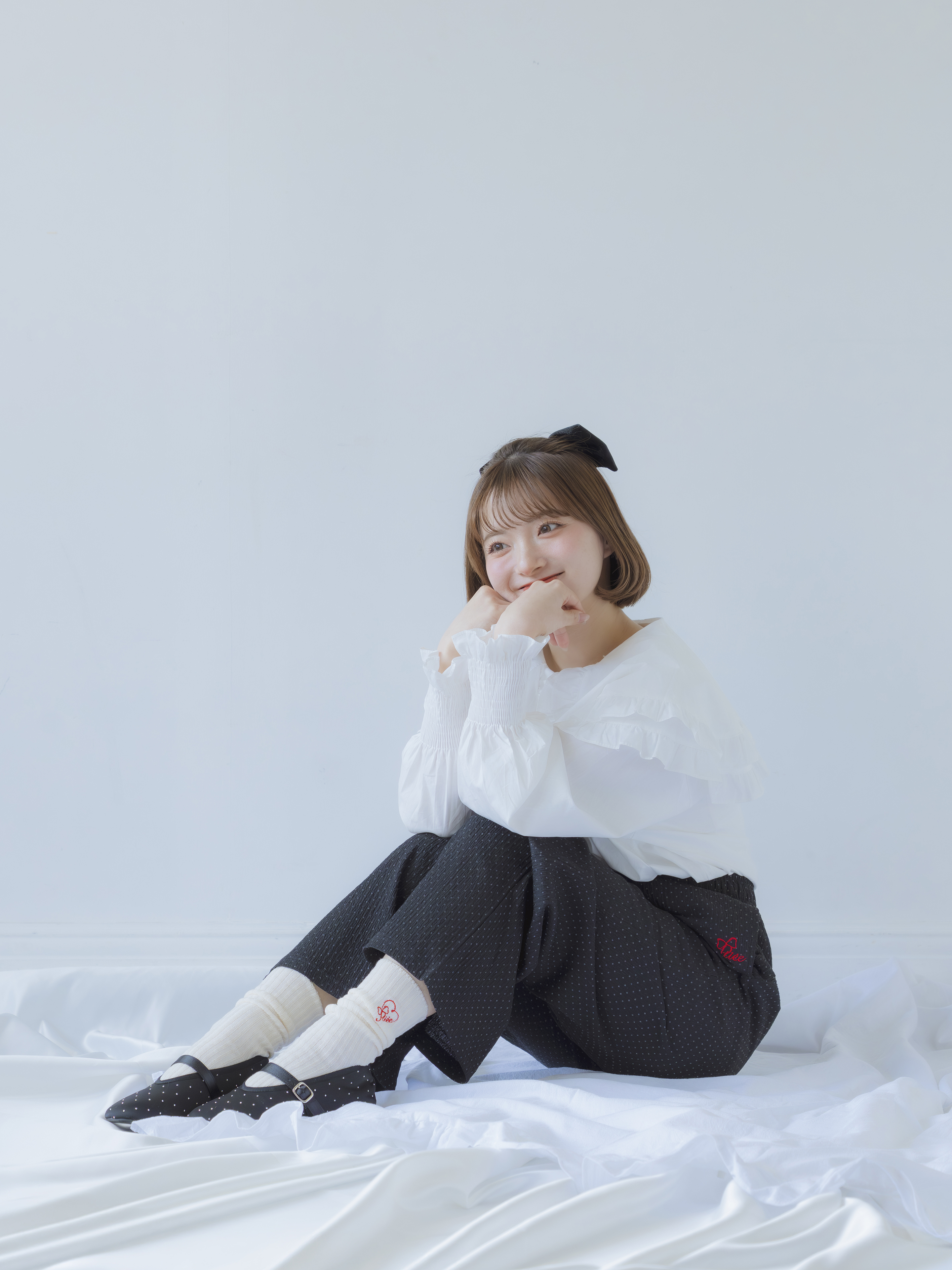 ptiéeオリジナル刺繍ソックス