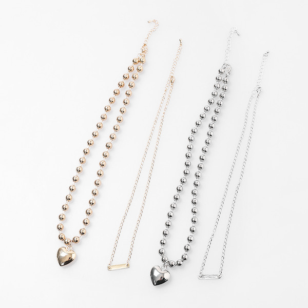 かなやん★ ツーラインネックレス | ファッション通販サイト NUGU