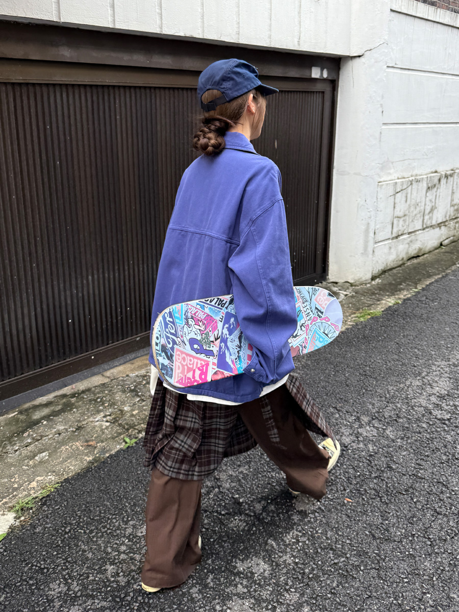 boarder french work jacket