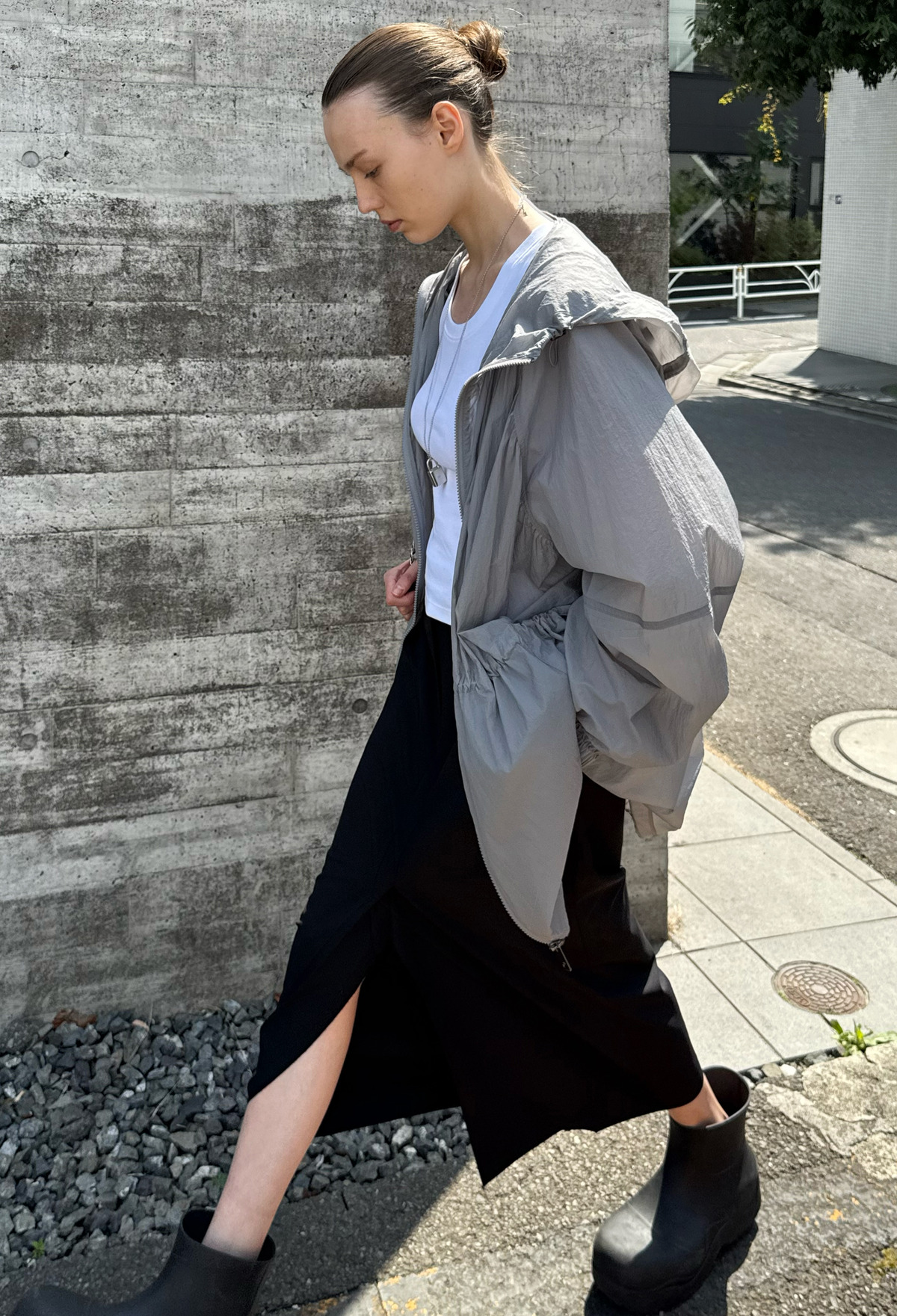 Anorak Safari Jumper Gray | ファッション通販サイト NUGU