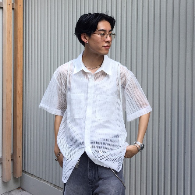 ★週末限定SALE★UNDERCOVER★プリーツオーガンジーシースルーコート★ 09fe7f2a9057a5aaeae6349316aa04