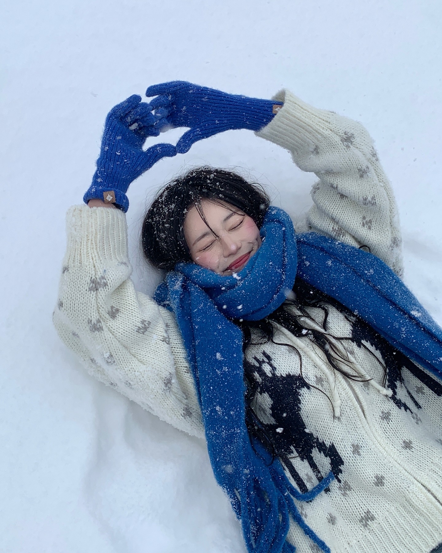 original]ノルディック柄ニットパーカー | ファッション通販サイト NUGU