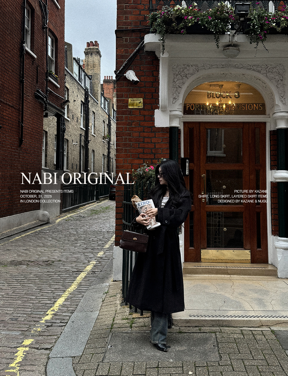 2回再販](ORIGINAL) ワイドカラーダブルロングコート | ファッション