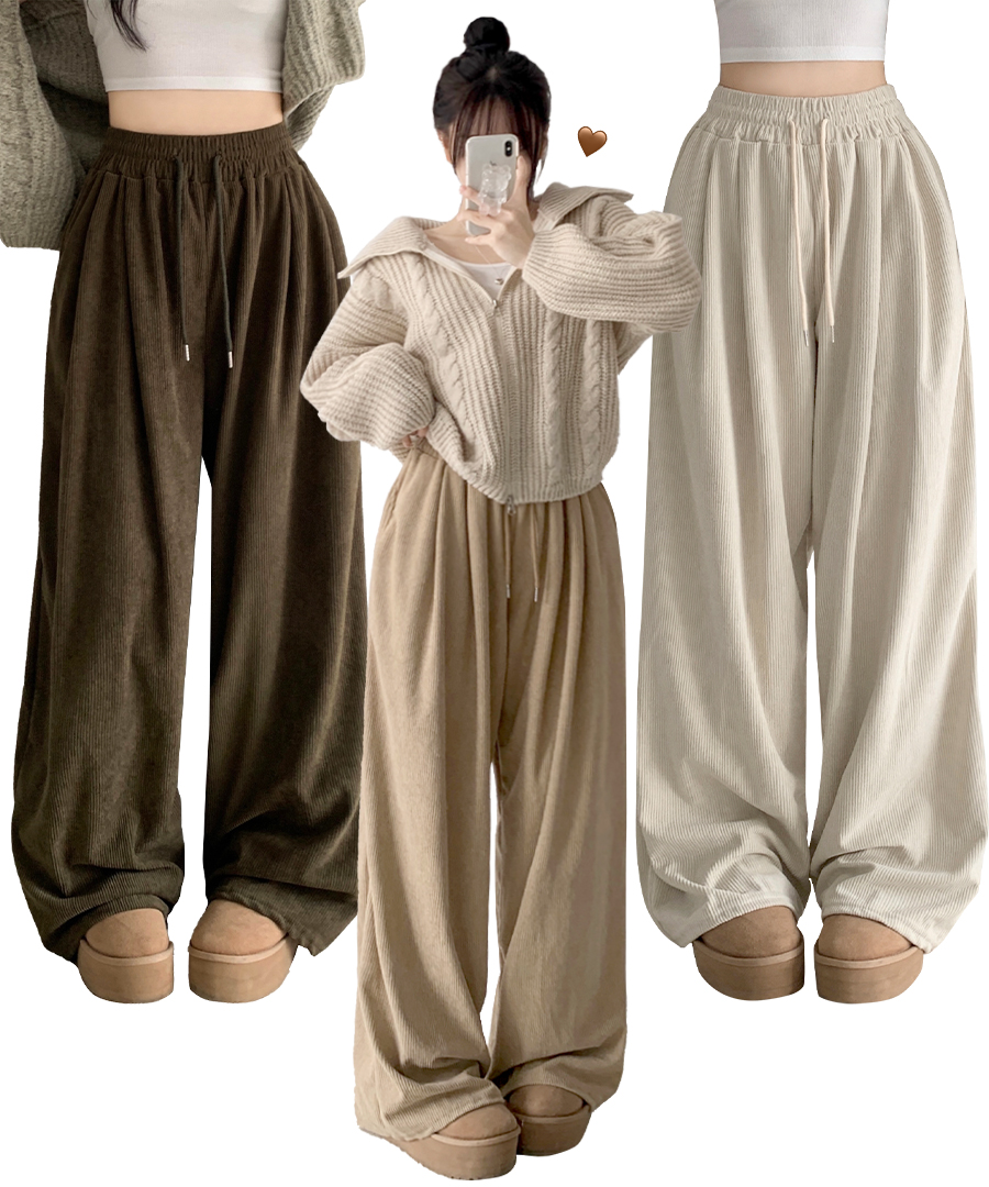 kolor ダメージ加工 コーデュロイ ワイドパンツ GOLDBEIGE kolor DAMAGE WIDE PANTS - Silver and Gold