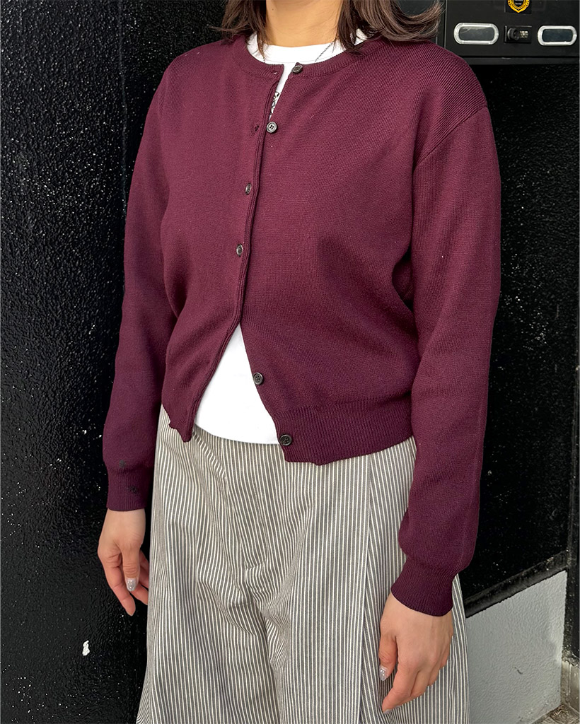 カラフルラウンドカーディガン