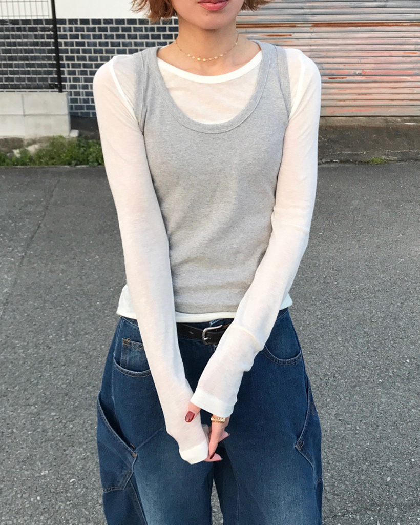 ベーシックタンクトップ