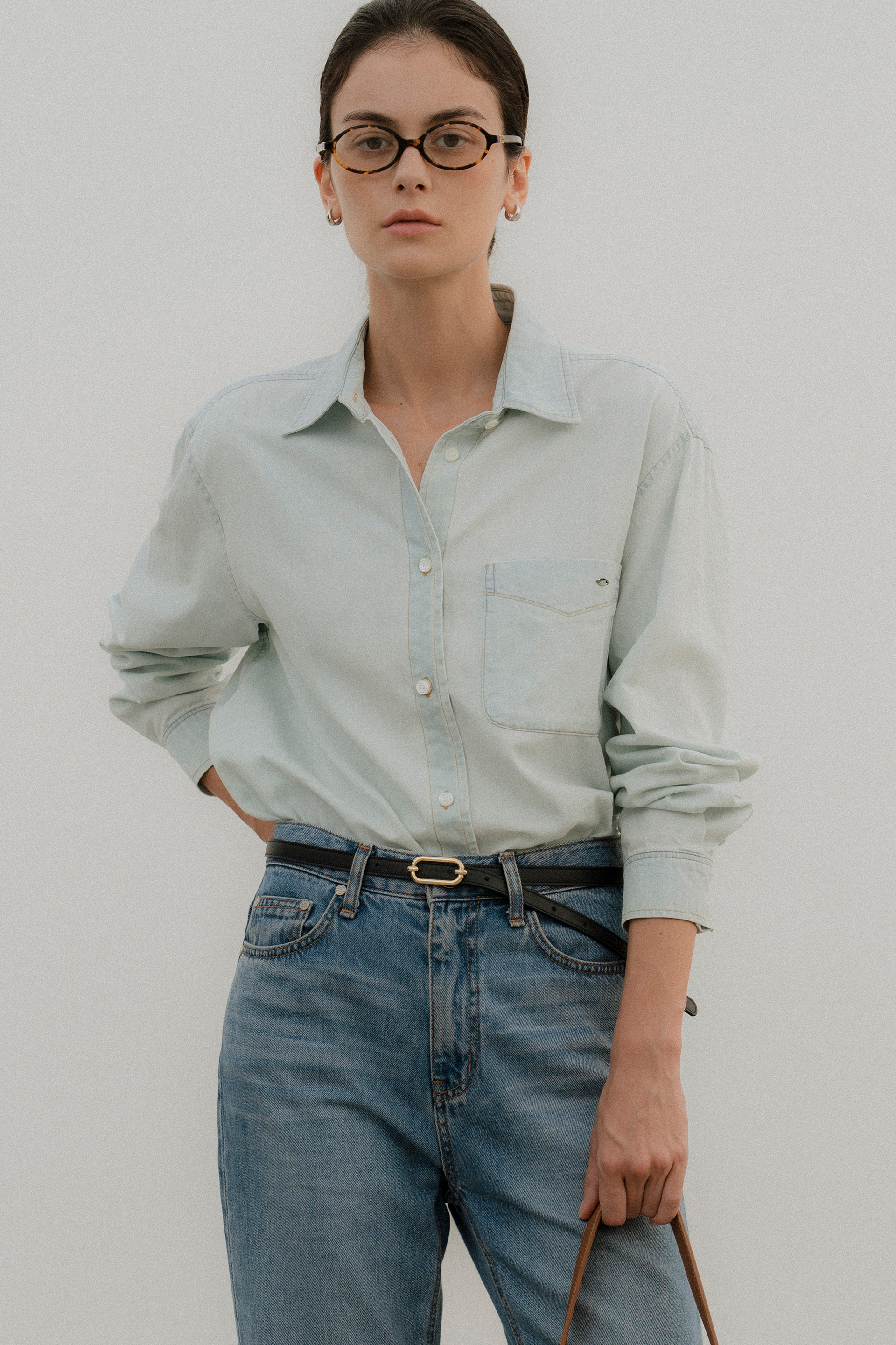 French Denim Shirt