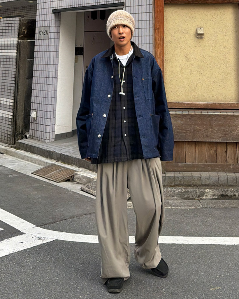 スリータックワイドスラックス