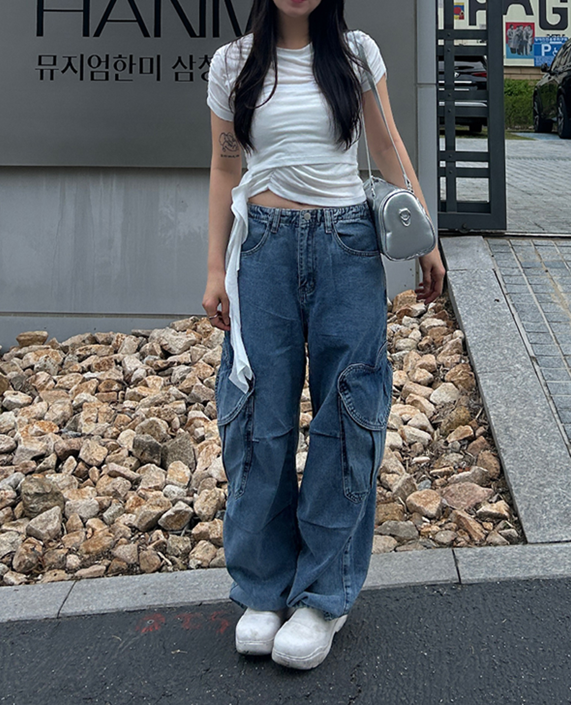 希少　NAMILIA ナミリア マルチポケット カーゴパンツ ユニセックス genxder】ユニセックスコットンカーゴパンツ – 《公式》moremore