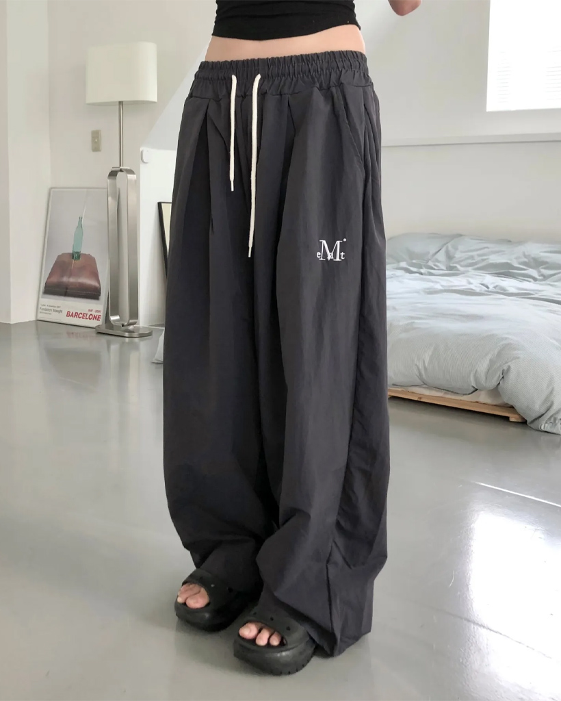 Arion Pintuck Wide Banding Pants for Unisex (2 Colors)